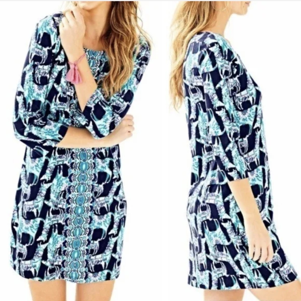 Lilly Pulitzer bay dress pima cotton alpaca my bags